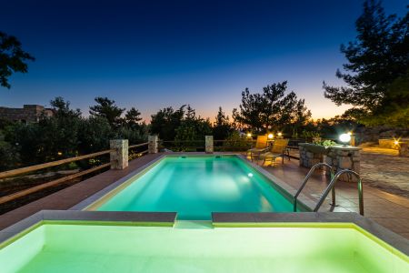  the pool at night